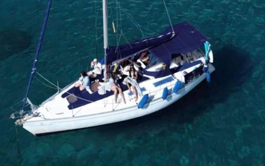 Cagliari: Catamaran Tour, Swimming, Snorkeling, & Prosecco - The Devil’s Saddle stop