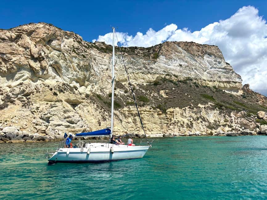 Cagliari Sailing Boat Tour with Snorkeling and Drink - Cala Fighera and the longer snorkeling stop