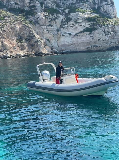 Cagliari: tour con 5 soste snorkeling e aperitivo - Cala Bernat and the final swim