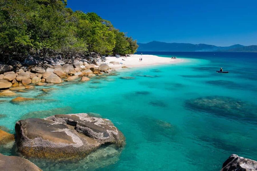 Cairns: Fitzroy Island Ferry, optional lunch, tours, snorkel - Morning check-in at Cairns Marlin Marina