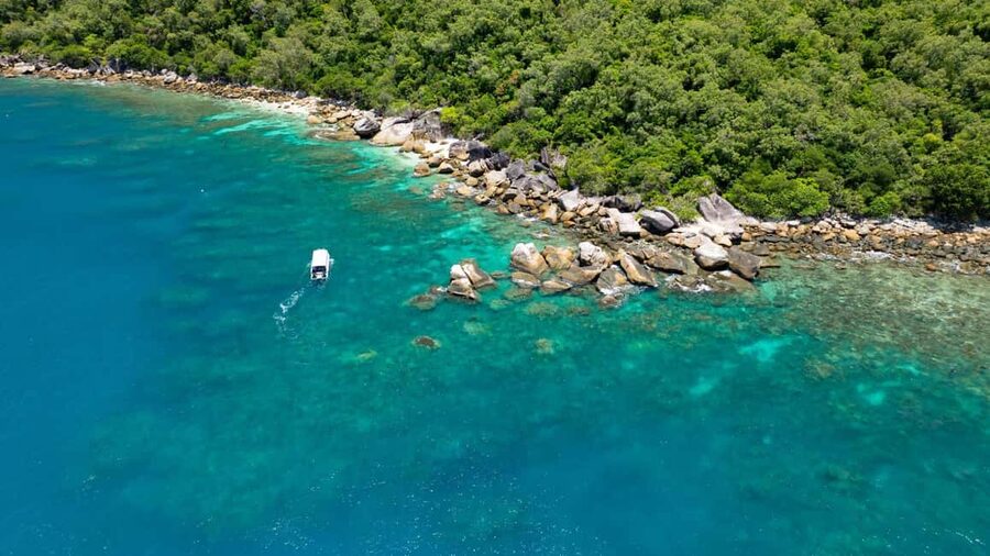 Cairns: Fitzroy Island Ferry, optional lunch, tours, snorkel - Snorkelling from the shore