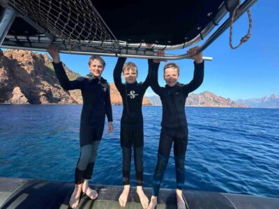 Calvi : Sortie snorkeling en bateau en bordure de réserve