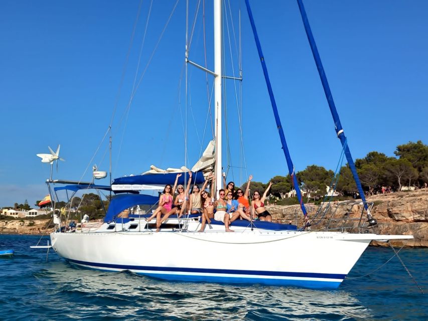 Can Pastilla: Sailboat Tour with Snorkeling, Tapas & Drinks - What the four-hour route feels like