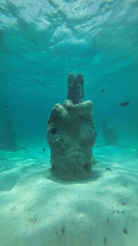 Cancun: Snorkeling Boat Tour with Gear - El Meco reef offers the easiest first look