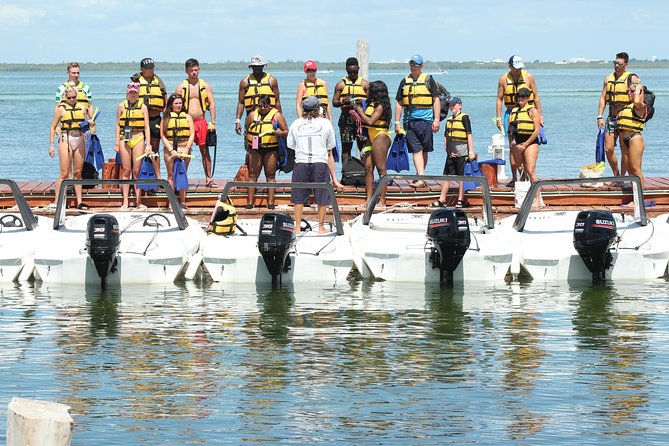 Cancun speedboat and snorkel tour: shared speedboat - What happens if the weather turns bad