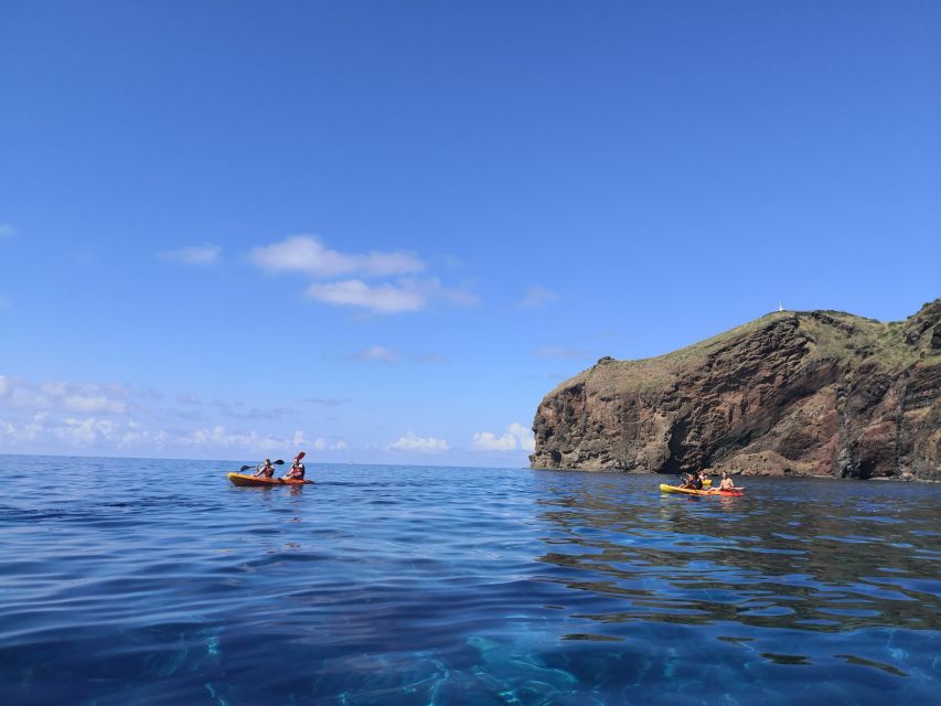 Caniço, Madeira: Marine Reserve Kayak & Snorkelling Tour - How much value do you get for $57?