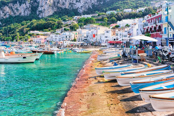 Capri Island Boat Tour from Amalfi with Snorkeling | Small Group - Praiano’s Africana Grotto