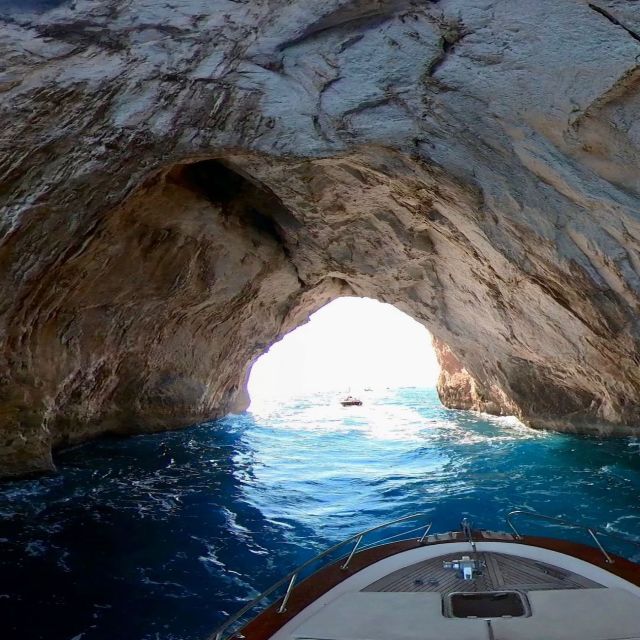 Capri: Private Island Boat Tour with Snorkeling and Swimming - Swimming and snorkeling along the coast