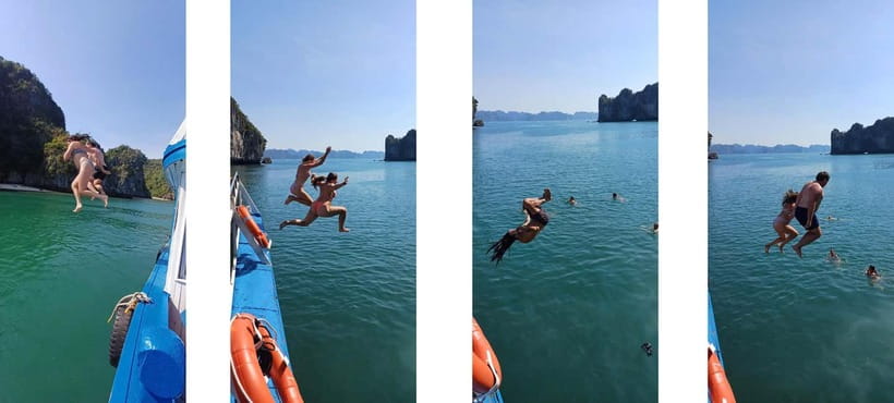 CAT BA: LAN HA & HALONG BAY – KAYAK, BIKE, LUNCH, SNORKEL - The highlights at a glance