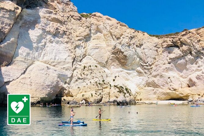 Catamaran tour stops bathing and snorkeling toast with prosecco - The pools of Gasole and the prosecco toast