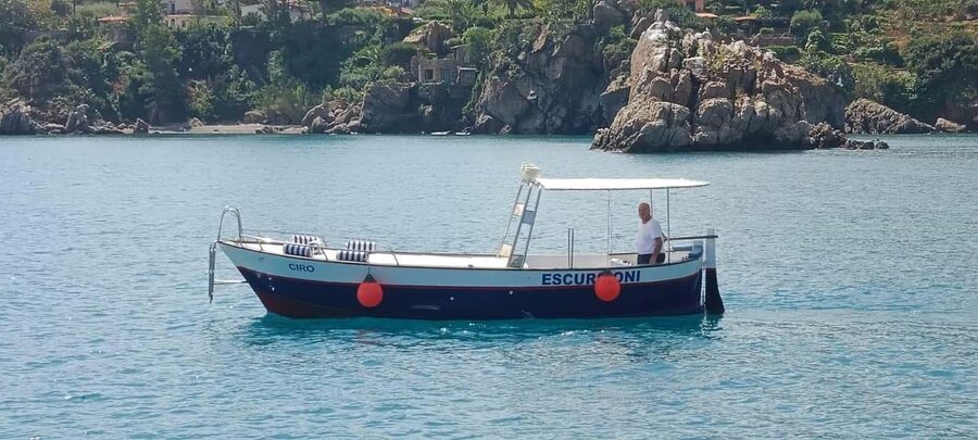 Cefalù: boat ride with swimming and aperitif and snorkeling - Mazzaforno Beach: the first real swim