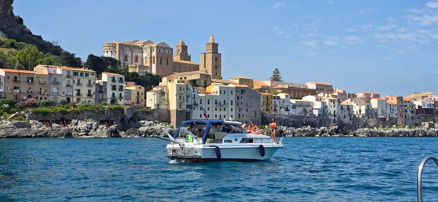Cefalù: Coast-to-coast boat day trip with snorkeling and aperitif - A small-group cruise with useful onboard comforts