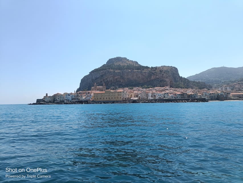 Cefalù: Mini Yacht with Snorkel Stops, Caves and Aperitif - Prosecco, Sicilian snacks, music, and games