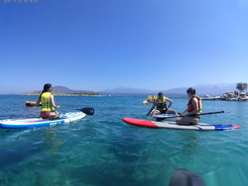 Chania: Boat Trip with Guided Snorkeling & Stand-Up Paddling - Should you add an electric sea scooter?