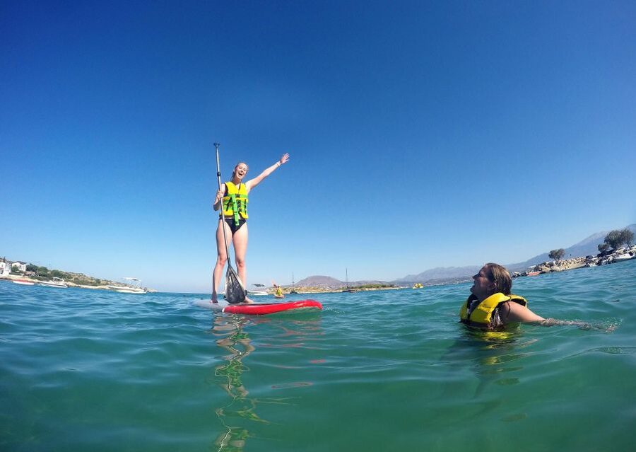 Chania: Boat Trip with Guided Snorkeling & Stand-Up Paddling - Safety, comfort, and the small group advantage