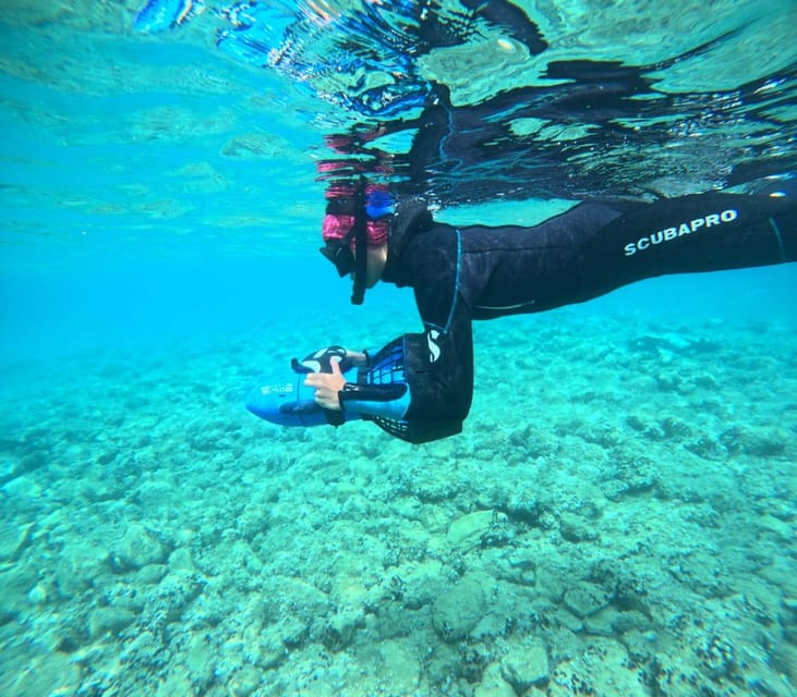 Chania: Sea Scooter Snorkeling boat tour - Who should book this activity?