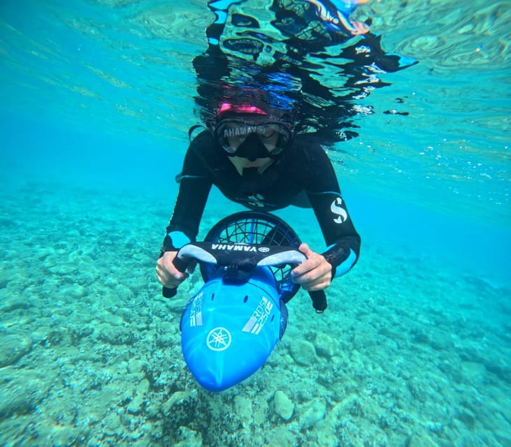 Chania: Sea Scooter Snorkeling boat tour - Why the sea scooter is the main attraction