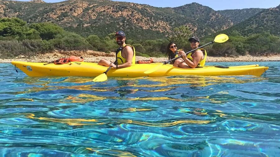 Chia: kayak tour to Tuerredda with snorkeling - What is included, and what you should pack
