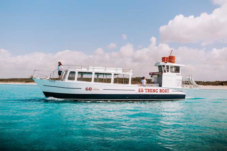 Colònia de Sant Jordi: Es Trenc Boat Tour with Snorkeling - Following the southern coast toward Es Trenc