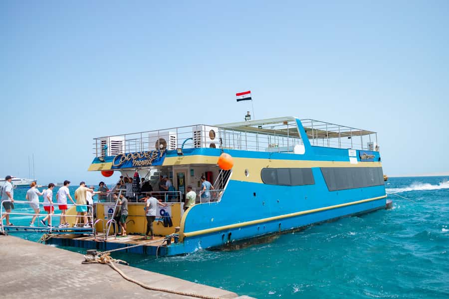 Conquest 2 Hour Semi Submarine with snorkeling from Hurghada - Thirty minutes behind the underwater windows