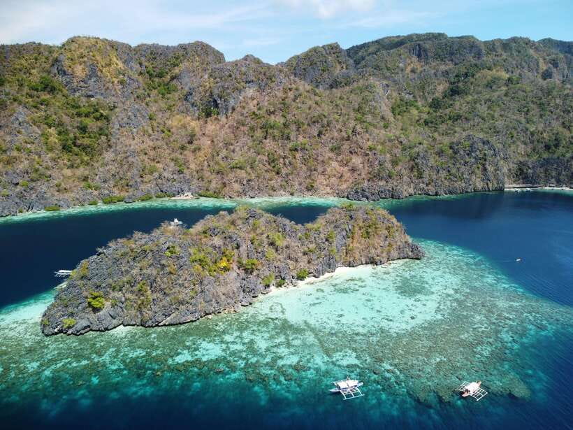 Coron: Island Tour B w/ Snorkeling & Lagoon Adventures - Twin Lagoon and the narrow passage between worlds