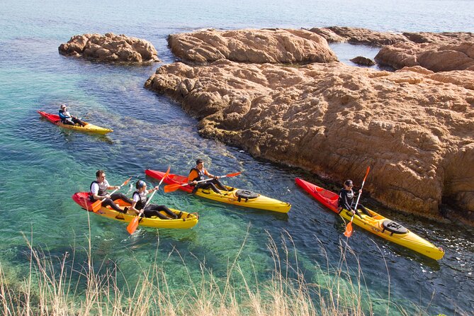 Costa Brava - Kayaking and Snorkeling "Sea Caves" Tour - The snorkeling stop in a sheltered cove