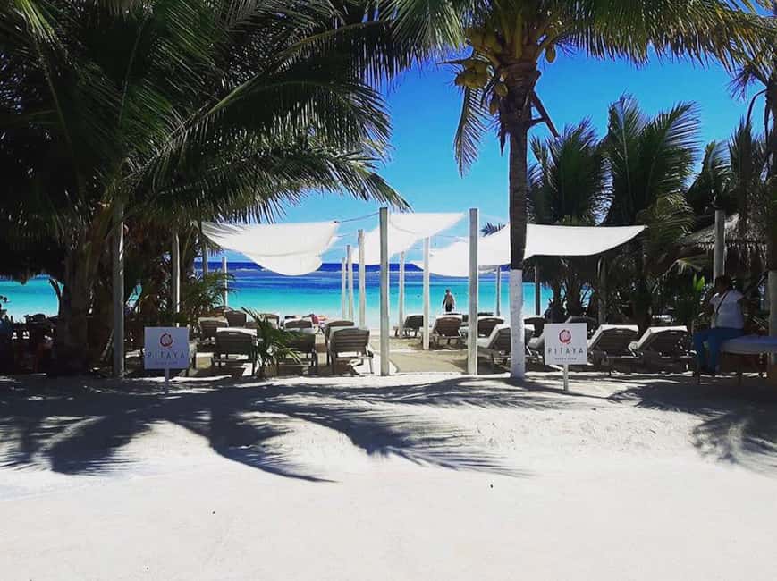 Costa Maya: Beach with Open Bar, Massage, Lunch & Snorkeling - The open bar and lunch at Pitaya