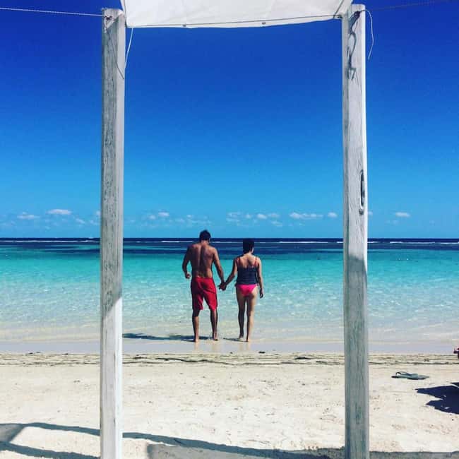 Costa Maya: Beach with Open Bar, Massage, Lunch & Snorkeling - What the small beach area is really like