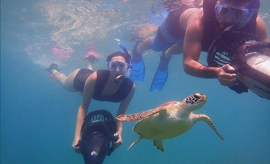 Crete: Heraklion Snorkeling Tour with Seascooter - From pickup to Agia Pelagia
