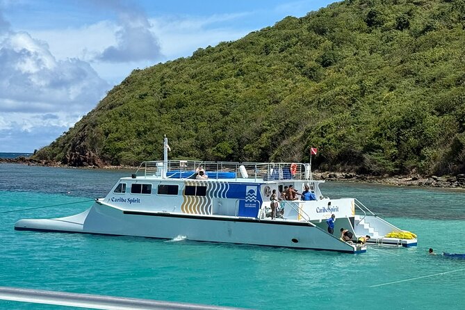 Culebra Snorkeling Tour by Catamaran from Fajardo - The catamaran crossing to Culebra