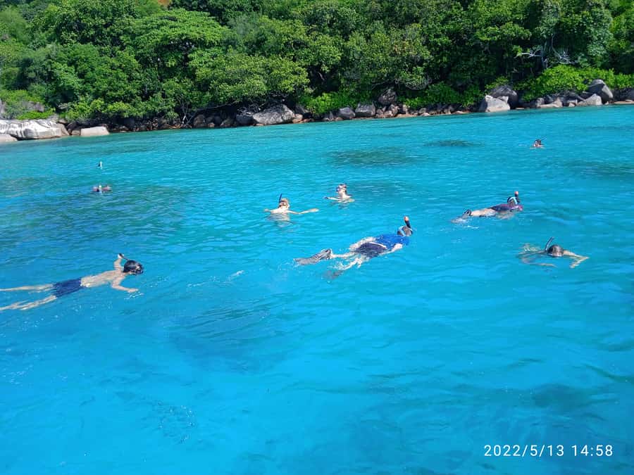 Curieuse Guided Tour, St Pierre, BBQ & 2 Snorkel Stops - The second snorkeling stop and changing sea conditions