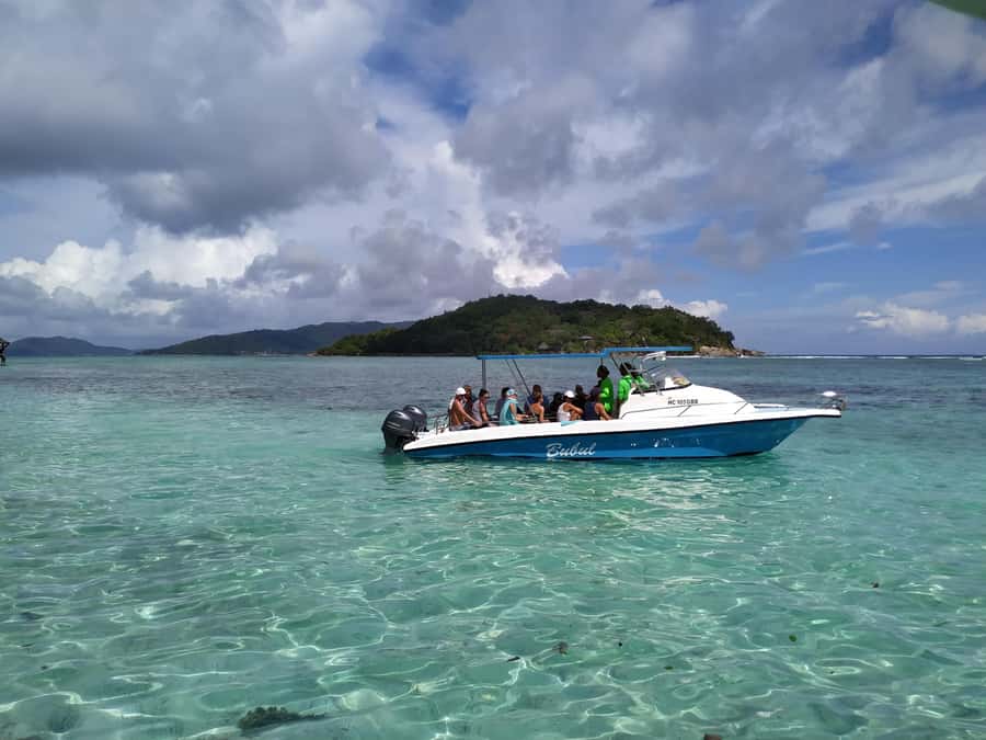 Curieuse Guided Tour, St Pierre, BBQ & 2 Snorkel Stops - Drinks, crew style, and the ride back