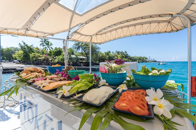 Deluxe Sail & Snorkel to the Captain Cook Monument - Setting out from Keauhou Bay at 8:15 a.m.