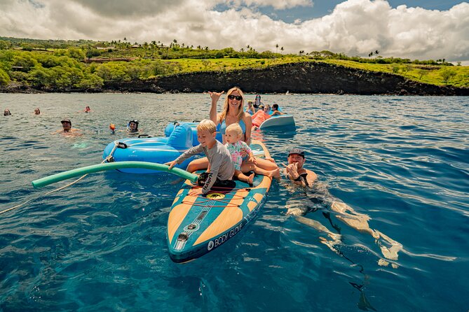 Deluxe Snorkel & Dolphin Watch Aboard a Luxury Catamaran from Kailua-Kona - A Kona boat day built around more than snorkeling