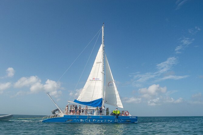 Dolphin Catamaran Snorkel and Sail with Open Bar - Boca Catalina Bay and the coral reef