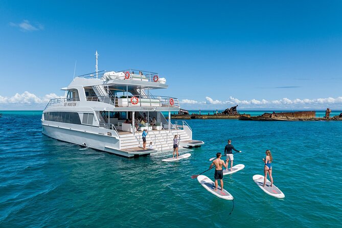 Dolphin & Tangalooma Wrecks Snorkel Cruise & Lunch - Brisbane - A comfortable boat ride from Brisbane to Moreton Island