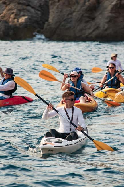Dubrovnik: Guided Sea Kayaking and Snorkeling Tour - Betina Cave and the best water break
