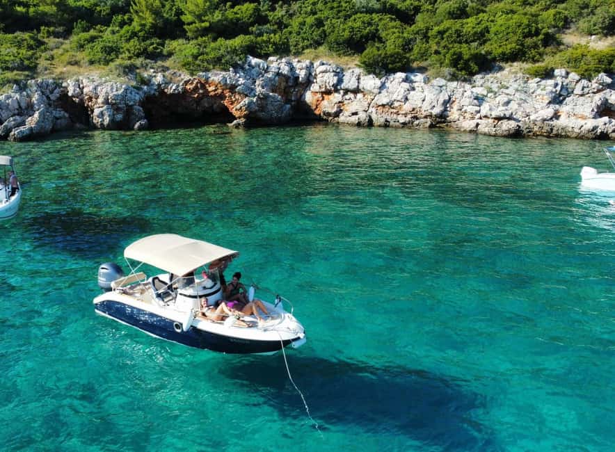 Dubrovnik (Marina Frapa): 7 Caves Tour (4h) + Drinks&Snorkel - Three Green Caves and the best swimming stop