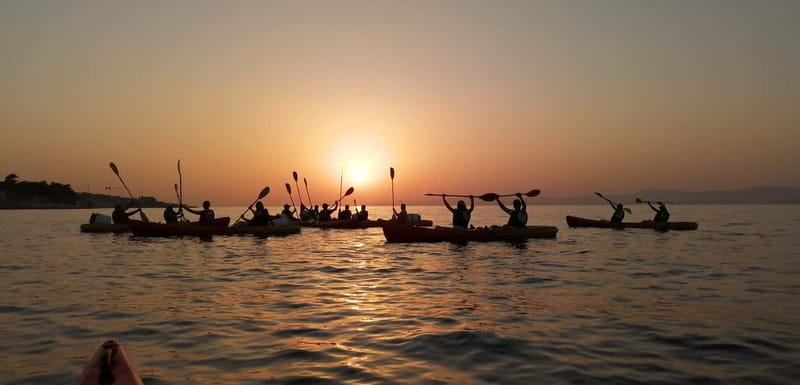 Dubrovnik: Sea Kayaking&Snorkelling Guided Day/Sunset Tours - Paddling toward Lokrum without landing on the island