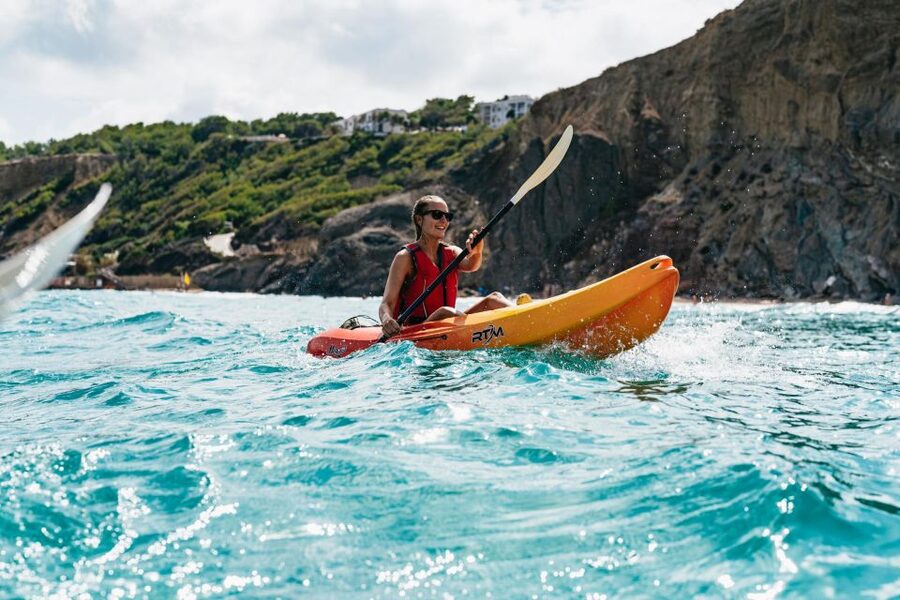 Es Figueral: Guided Kayaking and Snorkeling Tour - Price, group size, and what you receive