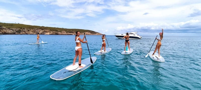 Experience Crystal paddle surf Tours + snorkel - Meeting Alex and getting on the board