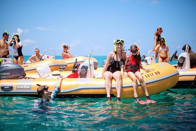 Fajardo Mini Boat Snorkel Safari - Snorkeling at the reef