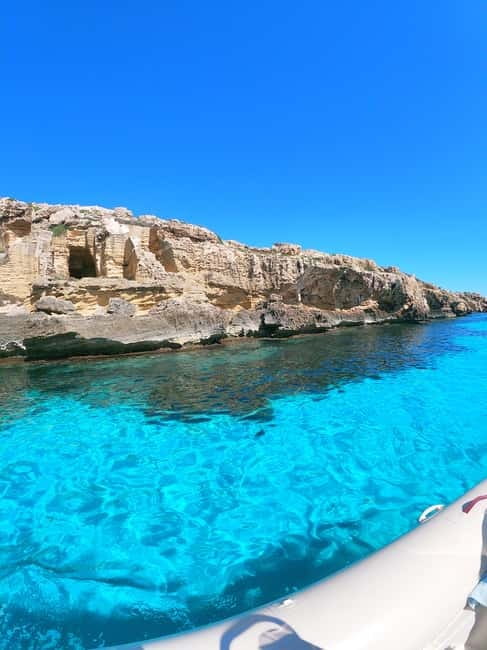 Favignana and Levanzo Island: Swim, Snorkeling and Lunch - Bue Marino and the final prosecco stop