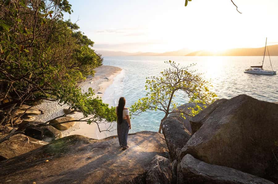 Fitzroy Island: Full-Day Ferry & Snorkel Safari Guided Tour - Fitzroy Island before the snorkel