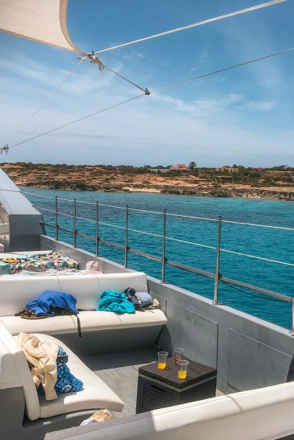 Formentera: Crystal Waters Cruise with Snorkeling and Lunch - Playa de Ses Illetes and the second swim