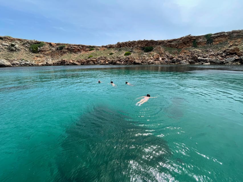 Fornells : Boat Trip to coves & beaches with snorkeling - Speeding Out of Fornells Bay