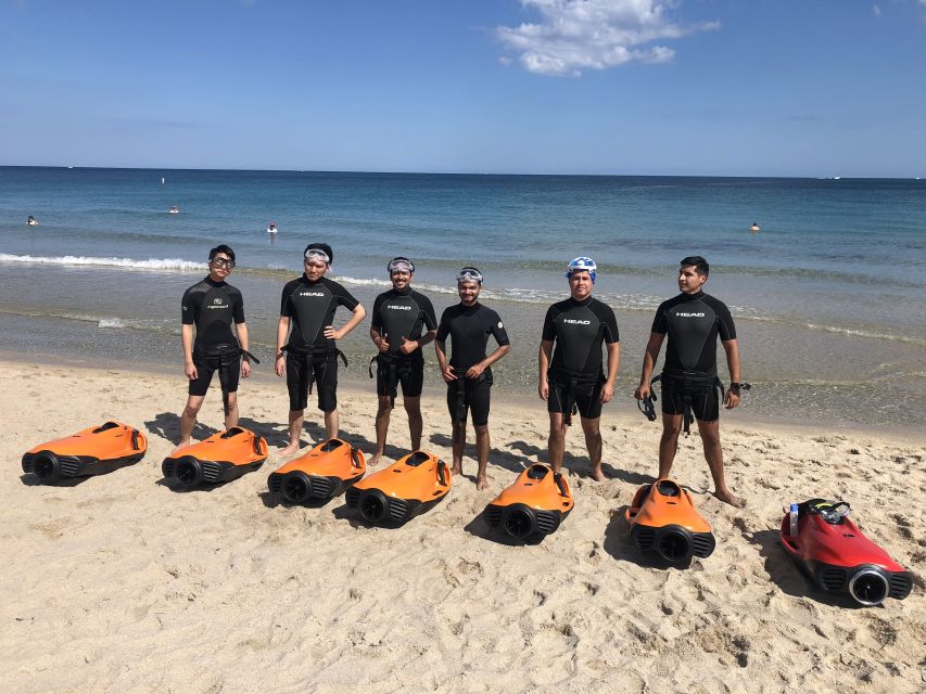 Fort Lauderdale: Ultimate SEABOB Snorkel Rental & Excursion - The safety briefing and first water test