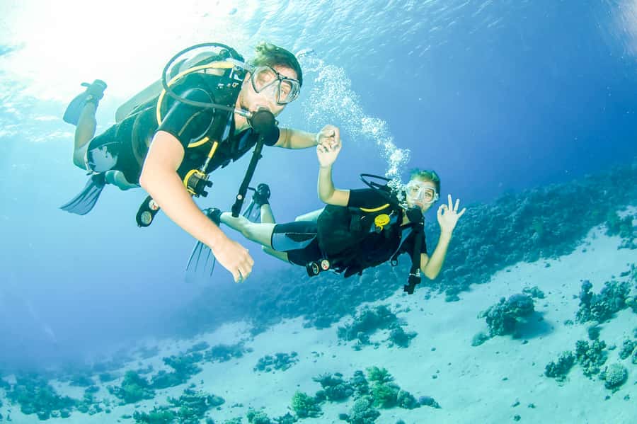 From Dubai: Fujairah Scuba Dive and Snorkeling - Gearing up at Fujairah’s coast