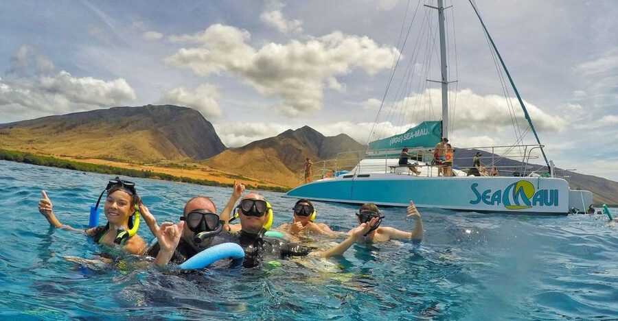 From Kaanapali: Afternoon West Maui Snorkeling w/ Drinks - A barefoot ride aboard Sea Maui II