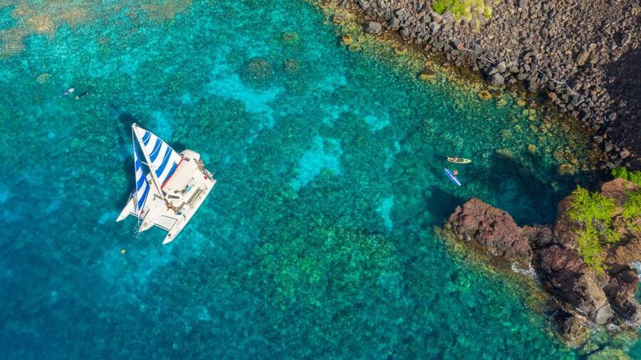 From Keauhou Bay: Snorkel Cruise to Captain Cook's Monument - Sailing from Keauhou Bay aboard HokuNui
